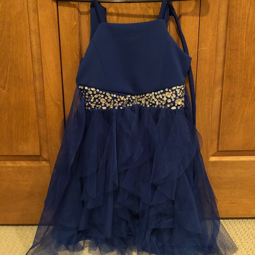 Blue formal dress